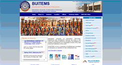 Desktop Screenshot of buitms.edu.pk